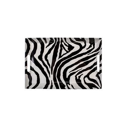 Zebra Melamine Tray - 53cm 05/07/2021 16:04:10