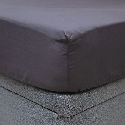 Fitted Sheet Grey - Double 05/07/2021 15:44:12