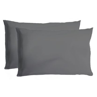 Std Pillowcase Grey 2pk - 54 x 70 x 15cm 05/07/2021 15:44:06
