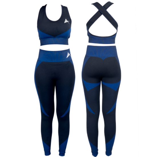 Carla Leggings - Blue Black S