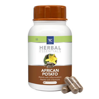 (60) African Potato Capsules Picture of (60) African Potato Capsules