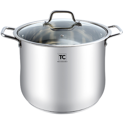 Show details for 28cm Stainless Steel Stock Pot - 13lt Picture of 28cm Stainless Steel Stock Pot - 13lt