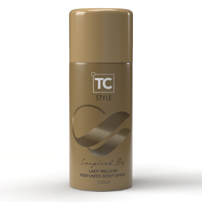 Lady Million Body Spray  Picture of Lady Million Body Spray - 120ml