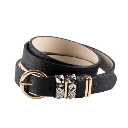 Indy Ladies Belt Black Picture of Indy Ladies Belt Black - Size L