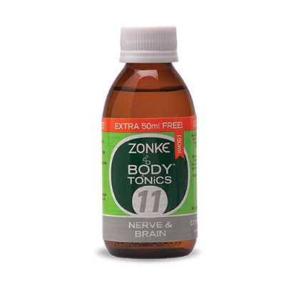 Body Tonic 11 - Nerves & Brain - 150ml 05/07/2021 15:45:36