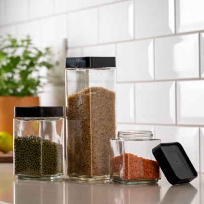 GS180 3PC BOSTON STORAGE JAR SET GS180 3PC BOSTON STORAGE JAR SET