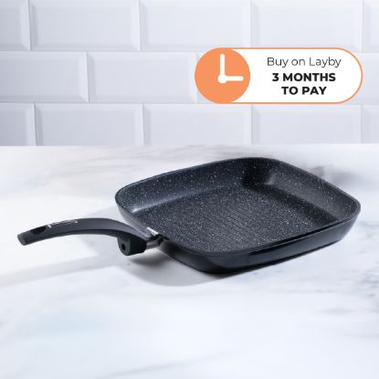 28cm Forged Aluminium Grill Pan  28cm Forged Aluminium Grill Pan