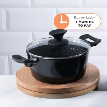 Show details for 20cm Forged Aluminium Casserole With Lid 2.4Lt Picture of 20cm Forged Aluminium Casserole With Lid 2.4Lt