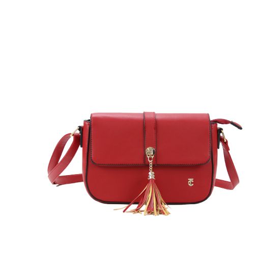 Picture of Zuri Cross-Body - Deep Red