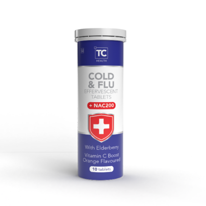 ZH161 Cold and Flu + NAC200 Effervescent Tablet 10's ZH161 Cold and Flu + NAC200 Effervescent Tablet 10's