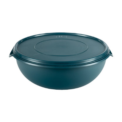 Show details for Bowl With Lid 10Lt Teal Picture of Bowl With Lid 10Lt Teal