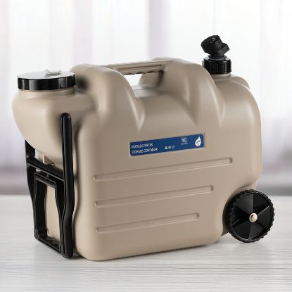 Portable Water Storage Container - 28Lt - Cream Picture of Portable Water Storage Container - 28Lt - Cream