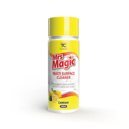 Show details for Mrs Magic Multi Surface Spray (Lemon) - 400ml Picture of Mrs Magic Multi Surface Spray (Lemon) - 400ml