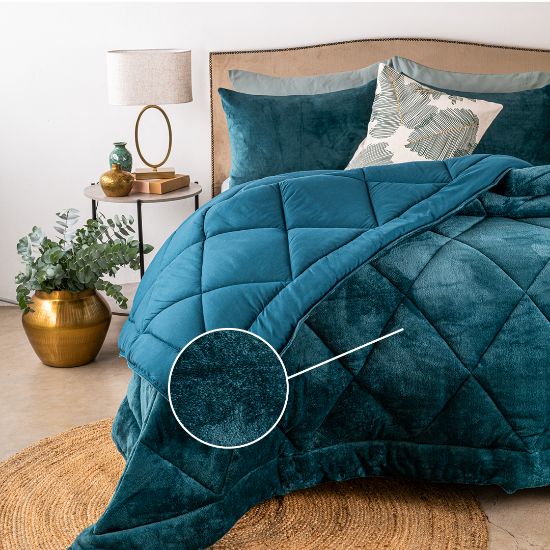 Picture of Sophia Comforter Set 3pc - Teal  - King