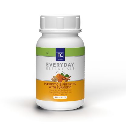 Show details for Pro & Prebiotic Capsules with Tumeric - 30's Picture of Pro & Prebiotic Capsules with Tumeric - 30's