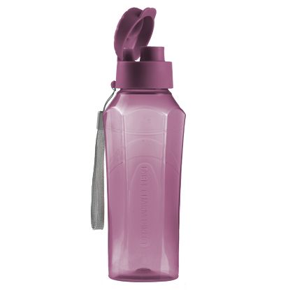 Show details for Hexagon Water Bottle 500ml - Cherry Picture of Hexagon Water Bottle 500ml - Cherry