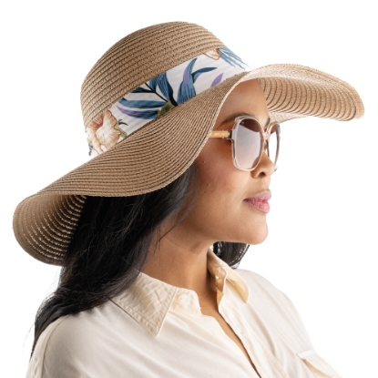 Show details for Lucia Wide Brim Hat Picture of Lucia Wide Brim Hat