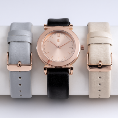 Show details for Trinity Ladies Changeable Strap Watch Set Picture of Trinity Ladies Changeable Strap Watch Set