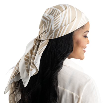 Show details for Chloe Satin Neck Scarf Picture of Chloe Satin Neck Scarf